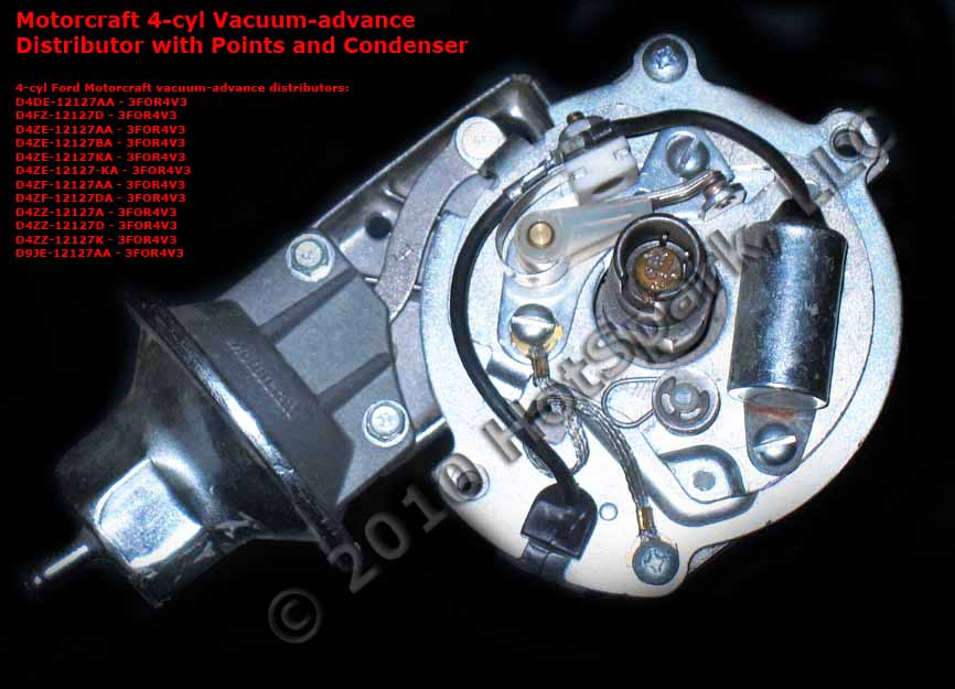 Electronic Ignition Conversion Kits for 4-Cylinder Ford ... ford pinto wiring diagram ballast resistor 